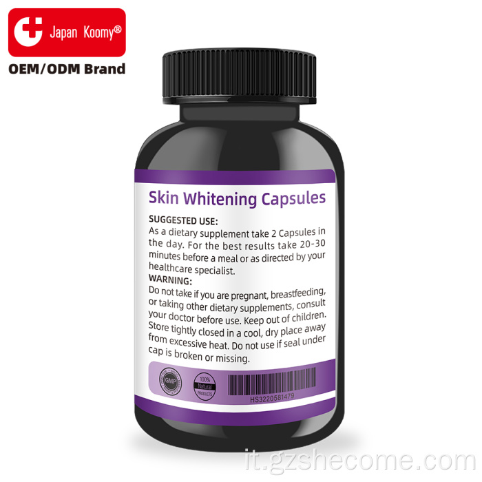 Pelle Sbiancante 120 Capsule 5000mg Antietà